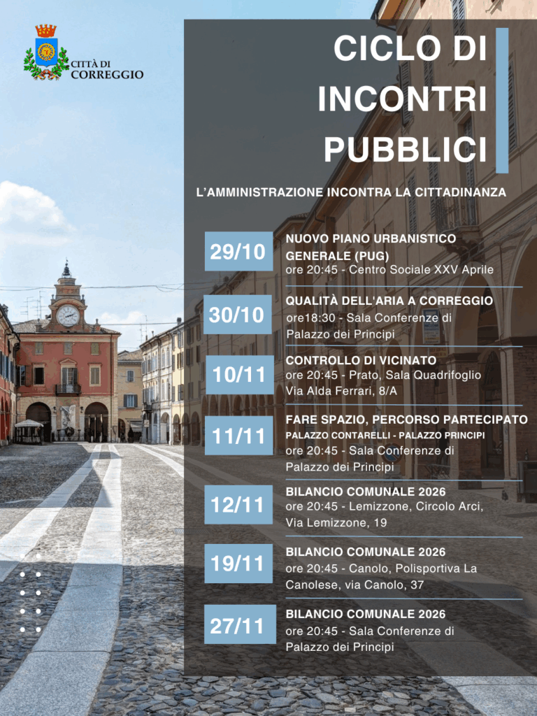 Ciclo di incontri pubblici